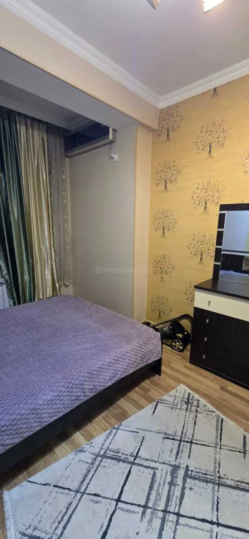 Kirayə verilir 1 otaqlı Mənzil Yeni tikili 50 m² Nəsimi r. - şəkil 3
