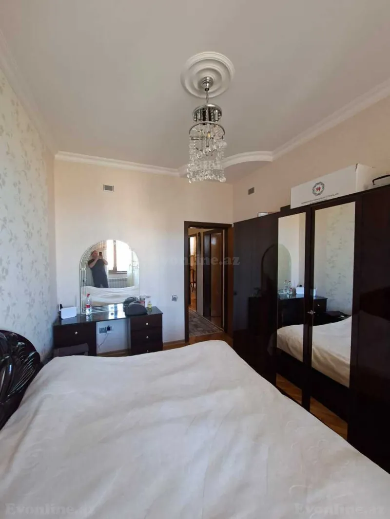 Satılır 3 otaqlı Mənzil Yeni tikili 90 m² İnşaatçılar m. - şəkil 7