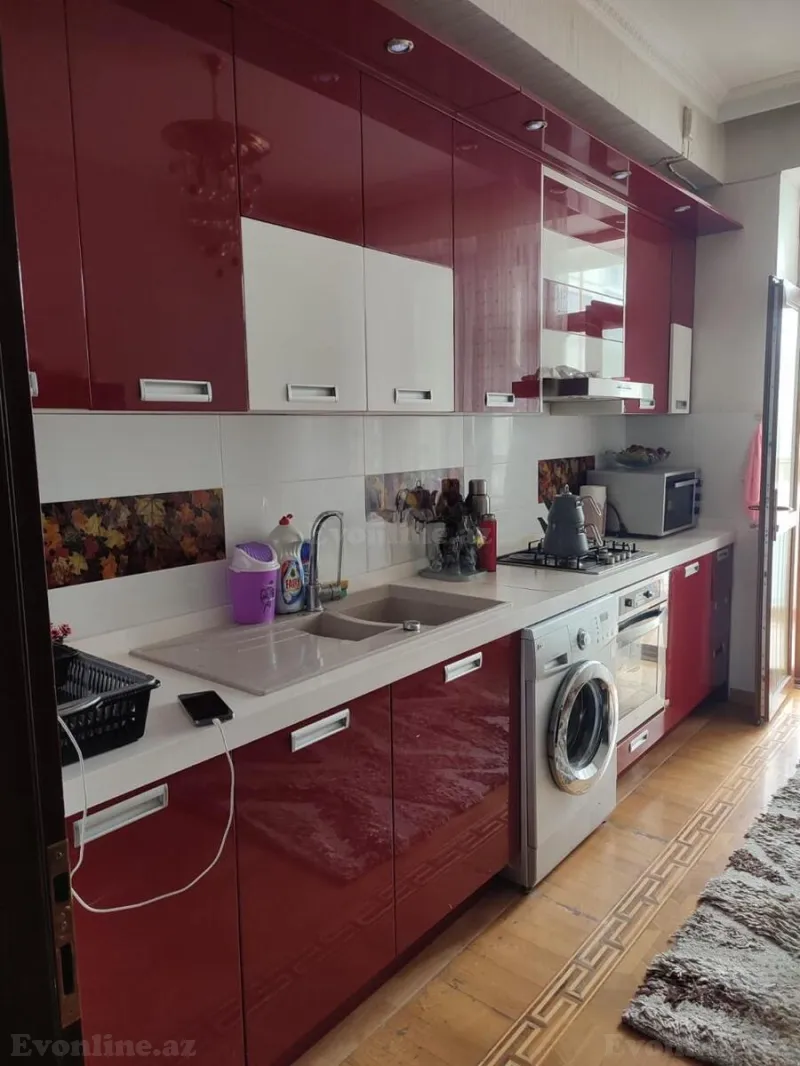Kirayə verilir 2 otaqlı Mənzil Yeni tikili 90 m² 8-ci mikrorayon - şəkil 8