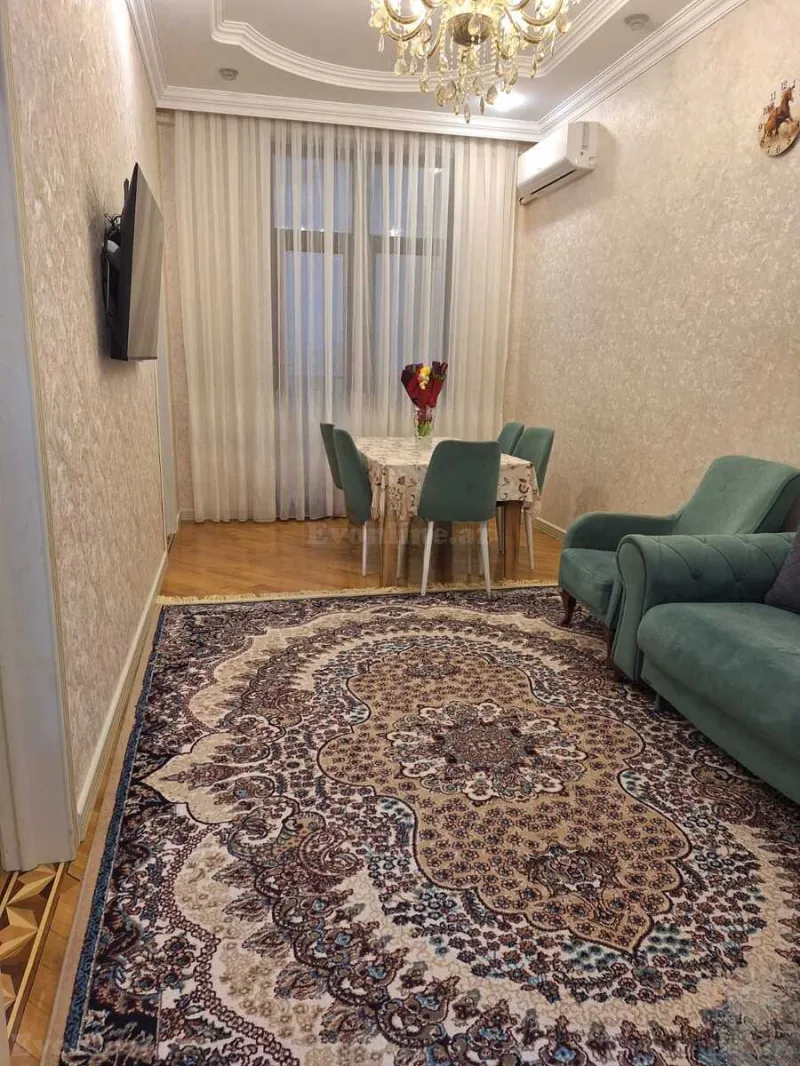 Satılır 3 otaqlı Mənzil Yeni tikili 65 m² Nəsimi r. - şəkil 2