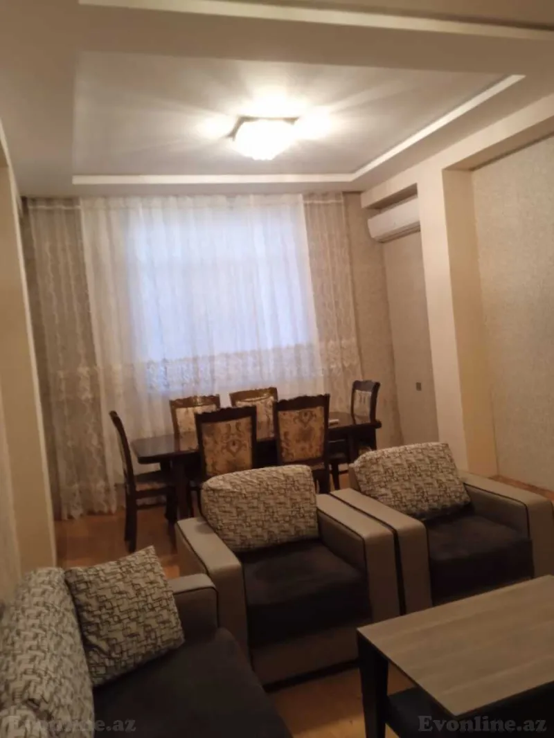 Kirayə verilir 2 otaqlı Mənzil Yeni tikili 89 m² Yeni Yasamal - şəkil 4