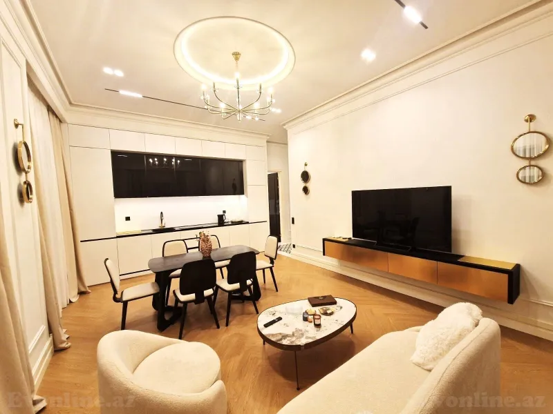Kirayə verilir 4 otaqlı Mənzil Yeni tikili 120 m² Ağ şəhər