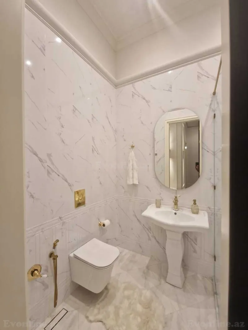 Kirayə verilir 4 otaqlı Mənzil Yeni tikili 120 m² Ağ şəhər - şəkil 17