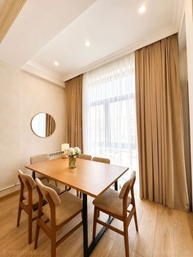 Kirayə verilir 2 otaqlı Mənzil Yeni tikili 60 m² Nəsimi r. - şəkil 2