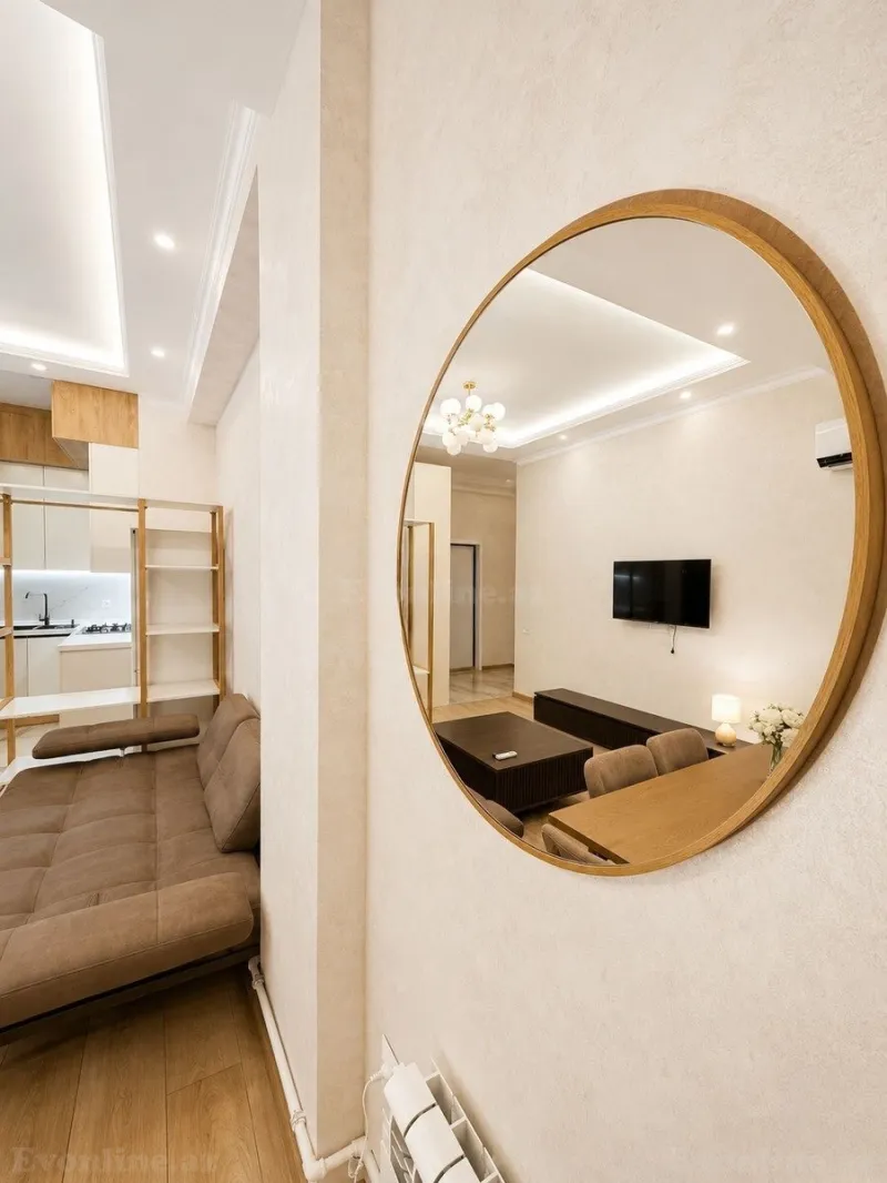 Kirayə verilir 2 otaqlı Mənzil Yeni tikili 60 m² Nəsimi r. - şəkil 3