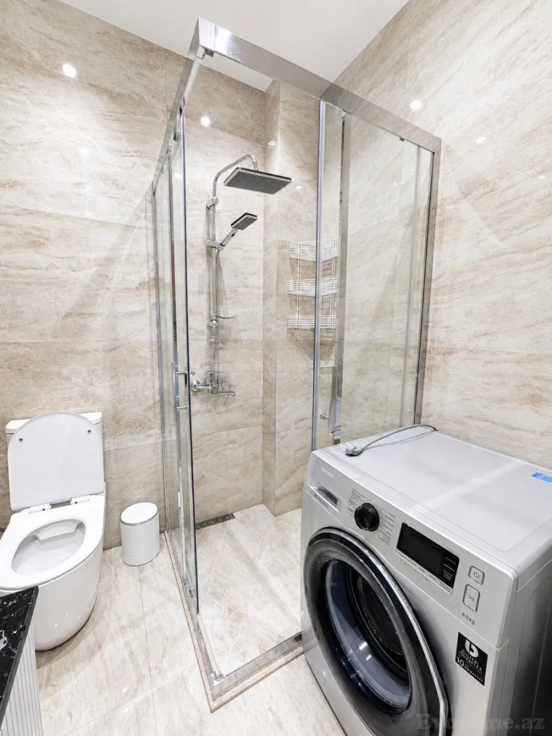 Kirayə verilir 2 otaqlı Mənzil Yeni tikili 60 m² Nəsimi r. - şəkil 8