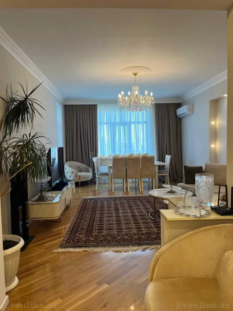 Satılır 3 otaqlı Mənzil Yeni tikili 116 m² Memar Əcəmi m. - şəkil 2