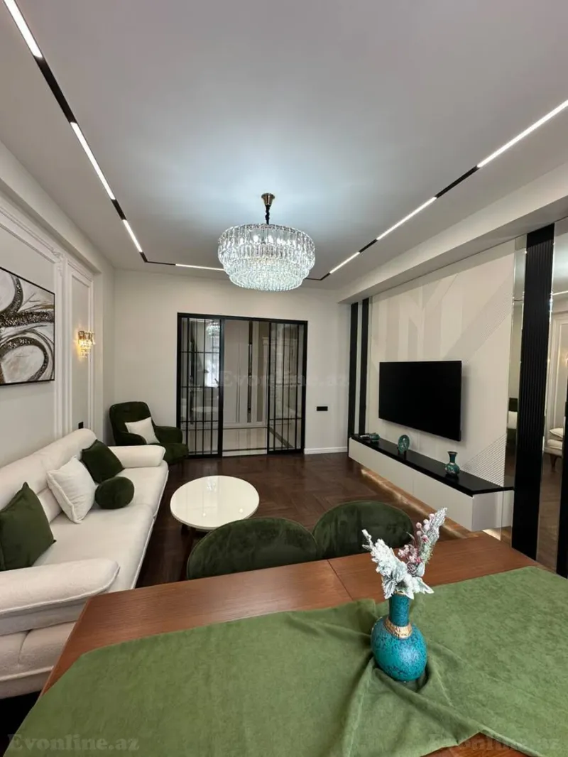 Satılır 2 otaqlı Mənzil Yeni tikili 84 m² Elmlər Akademiyası m. - şəkil 4