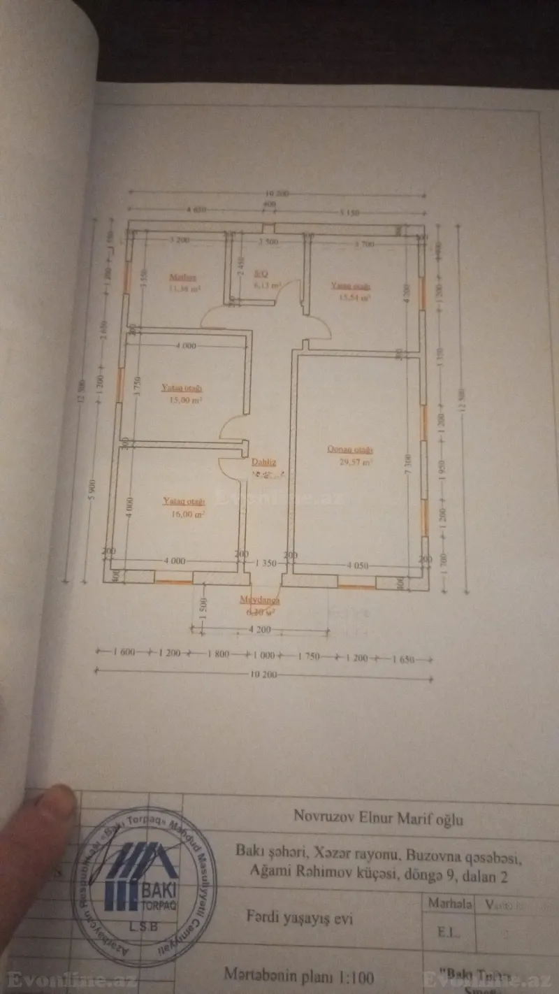 Satılır 4 otaqlı Həyət evi 130 m² Buzovna - şəkil 2