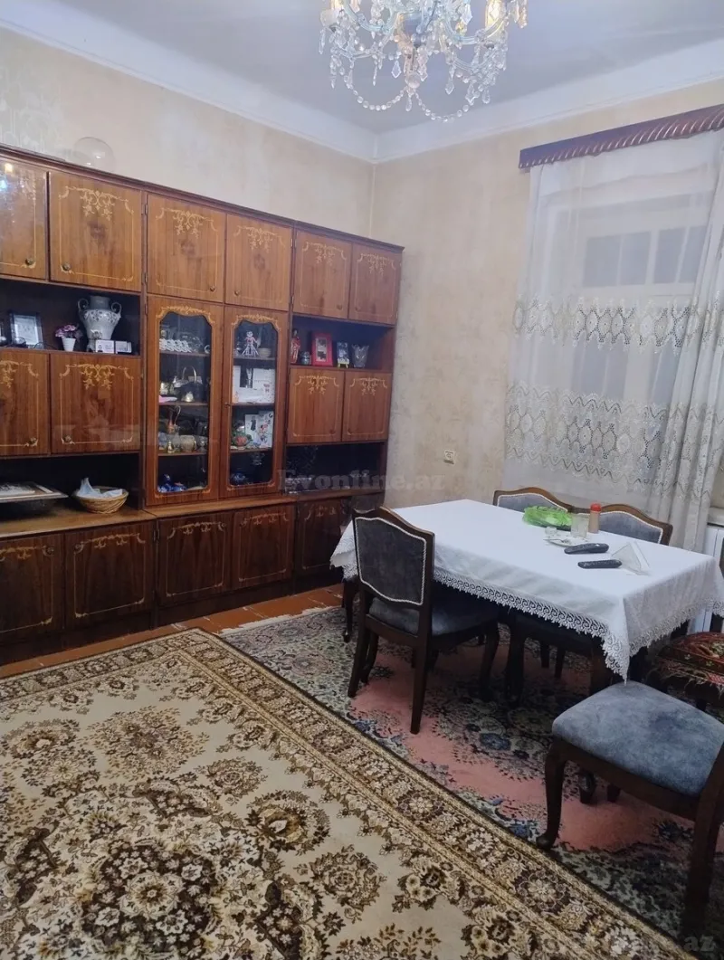 Satılır 3 otaqlı Mənzil Köhnə tikili 65 m² Nəsimi r. - şəkil 3