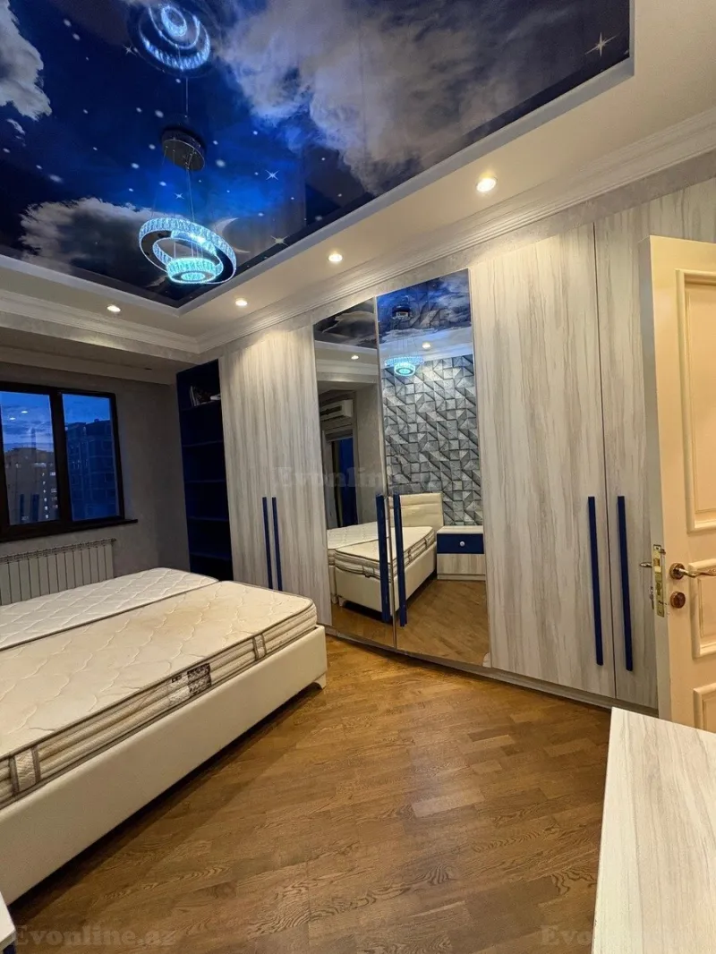 Kirayə verilir 3 otaqlı Mənzil Yeni tikili 140 m² Nəsimi r. - şəkil 4
