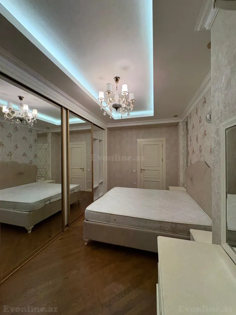 Kirayə verilir 3 otaqlı Mənzil Yeni tikili 140 m² Nəsimi r. - şəkil 12