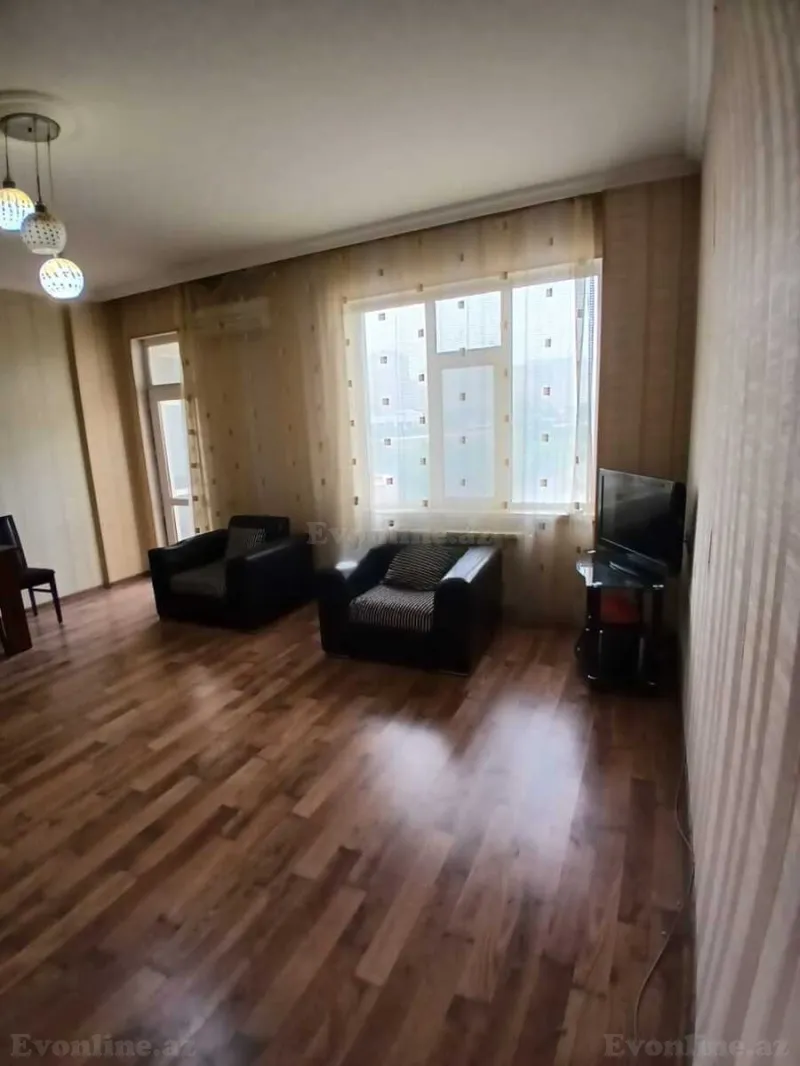 Kirayə verilir 2 otaqlı Mənzil Yeni tikili 100 m² Xətai r. - şəkil 3