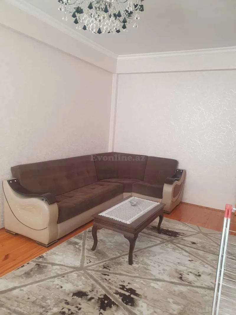 2 otaqlı Mənzil 55 m² İnşaatçılar m. Kirayə verilir