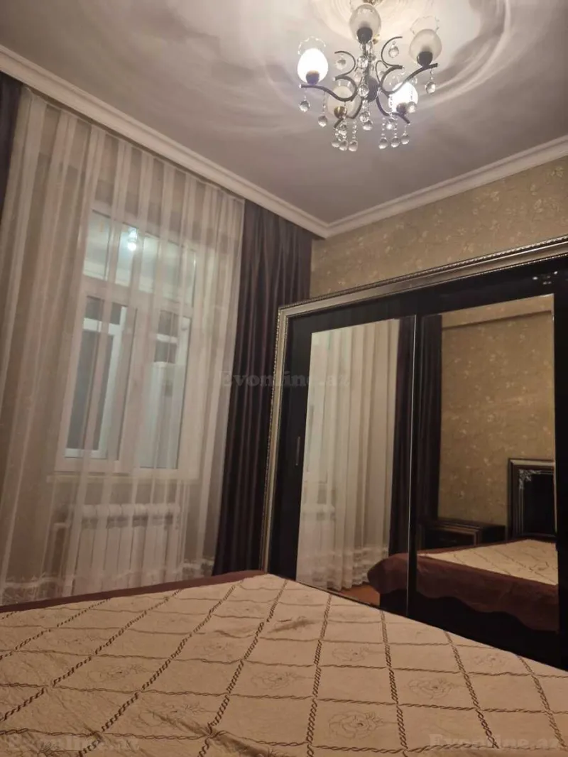 Kirayə verilir 2 otaqlı Mənzil Yeni tikili 55 m² İnşaatçılar m. - şəkil 7