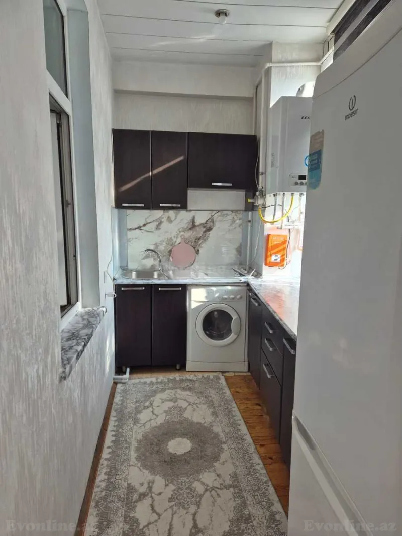 Kirayə verilir 2 otaqlı Mənzil Yeni tikili 55 m² İnşaatçılar m. - şəkil 9