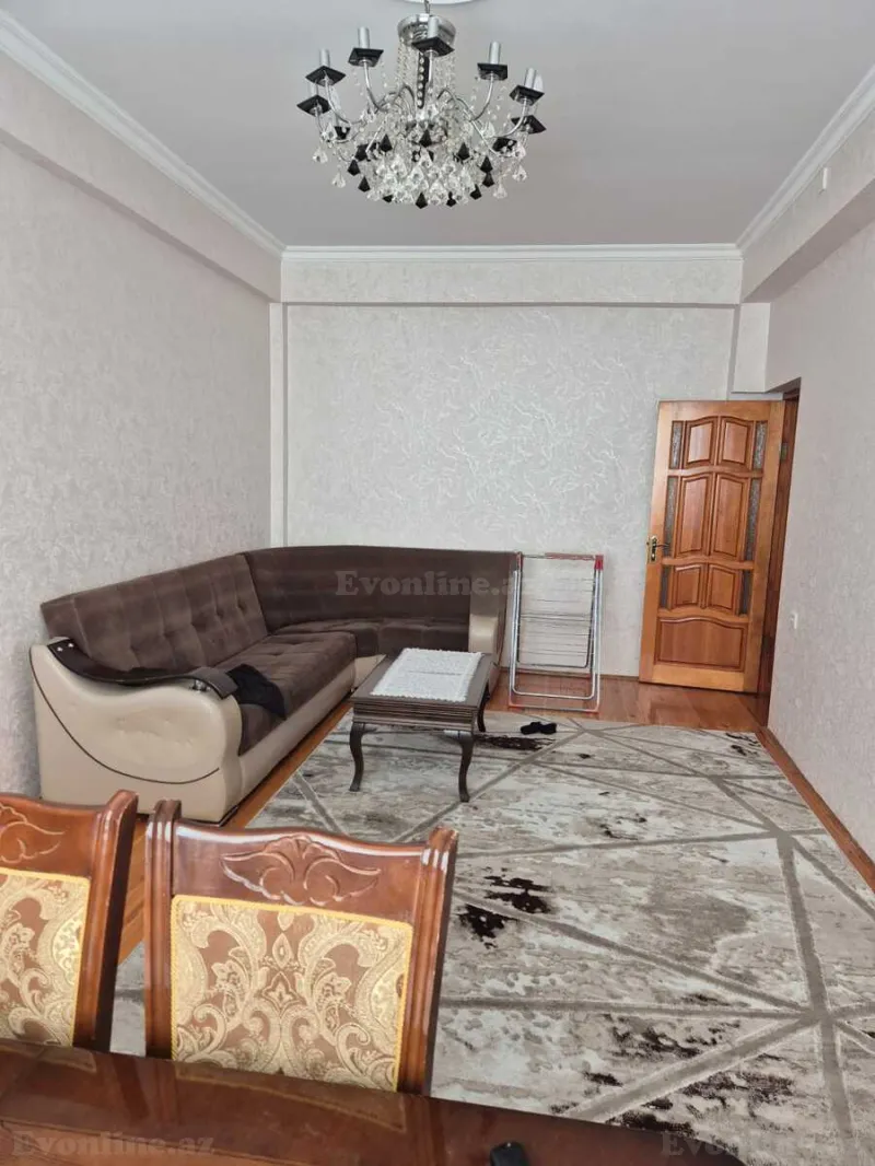 Kirayə verilir 2 otaqlı Mənzil Yeni tikili 55 m² İnşaatçılar m. - şəkil 11