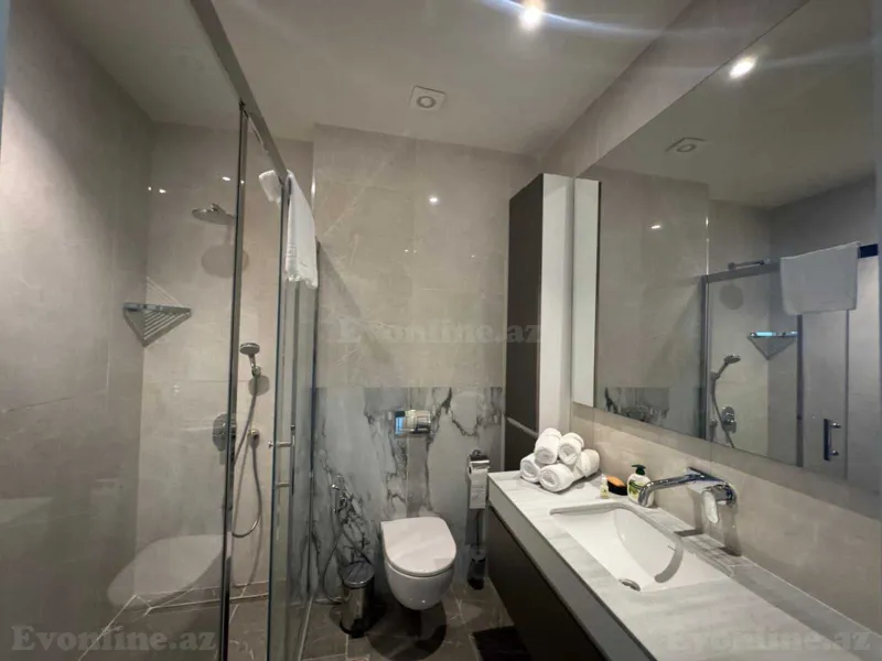 Kirayə verilir 2 otaqlı Mənzil Yeni tikili 99 m² Sea Breeze - şəkil 17