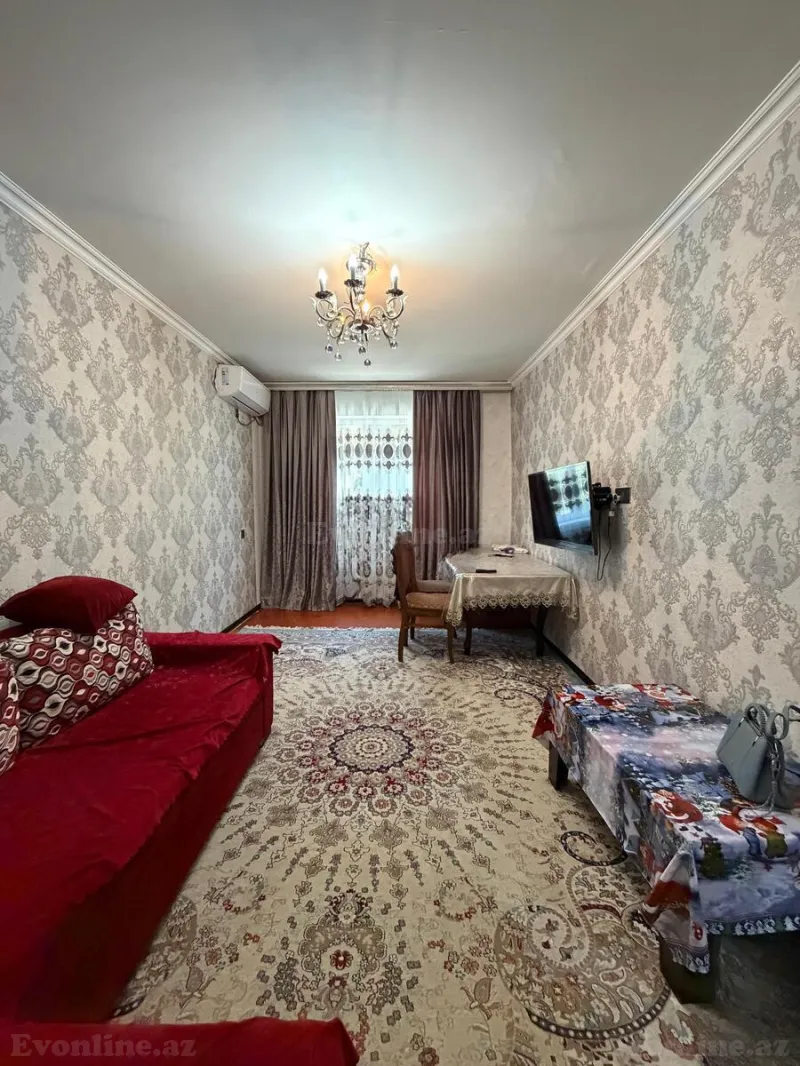 Satılır 2 otaqlı Mənzil Köhnə tikili 60 m² Əhmədli m. - şəkil 9