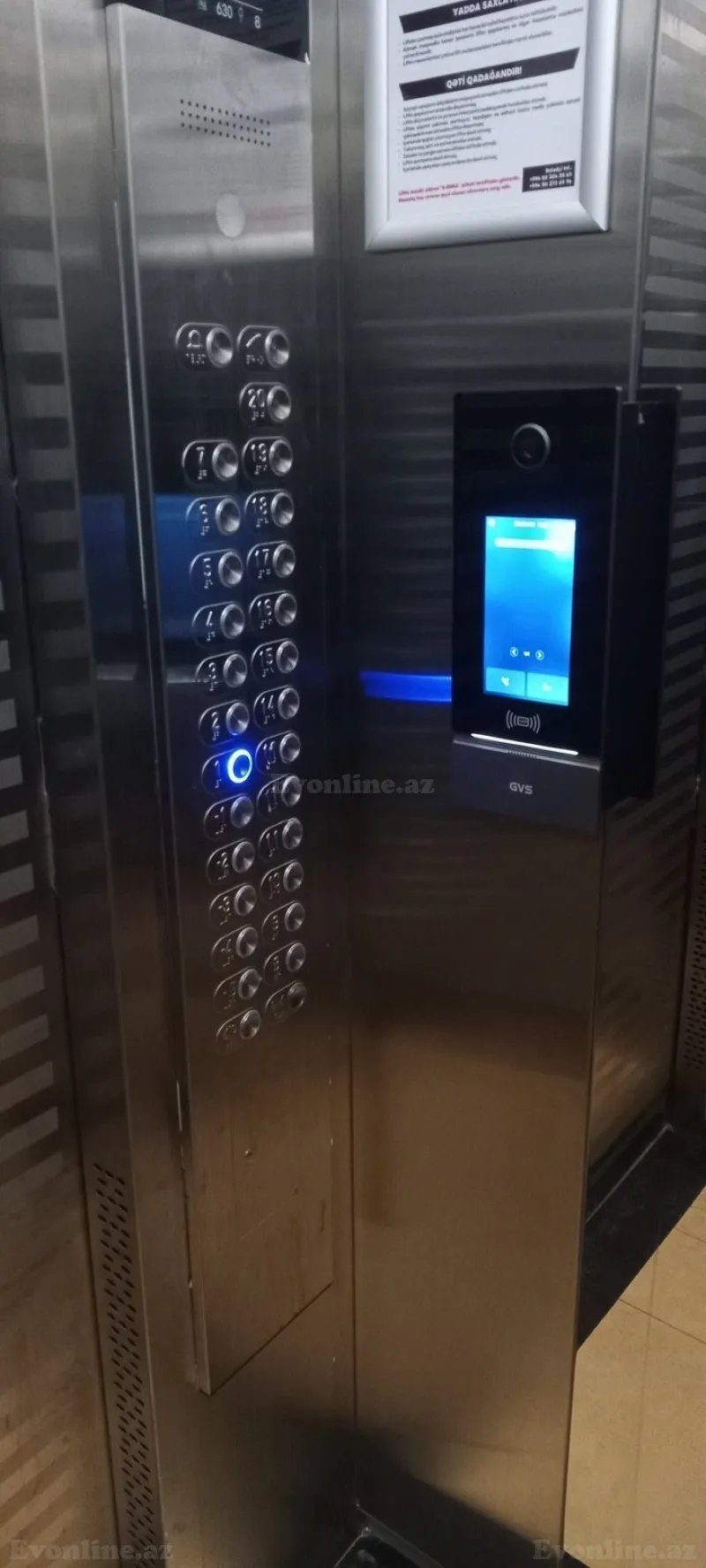 Kirayə verilir 1 otaqlı Mənzil Yeni tikili 30 m² 20 Yanvar m. - şəkil 3