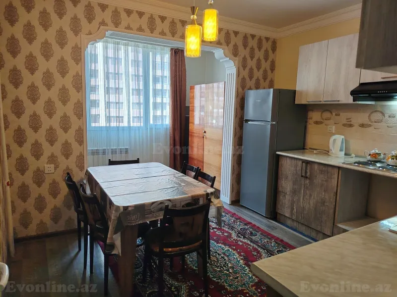 Kirayə verilir 2 otaqlı Mənzil Yeni tikili 80 m² Xətai m. - şəkil 2
