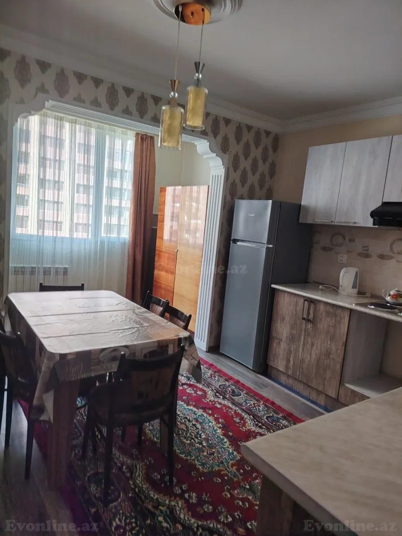 Kirayə verilir 2 otaqlı Mənzil Yeni tikili 80 m² Xətai m. - şəkil 5