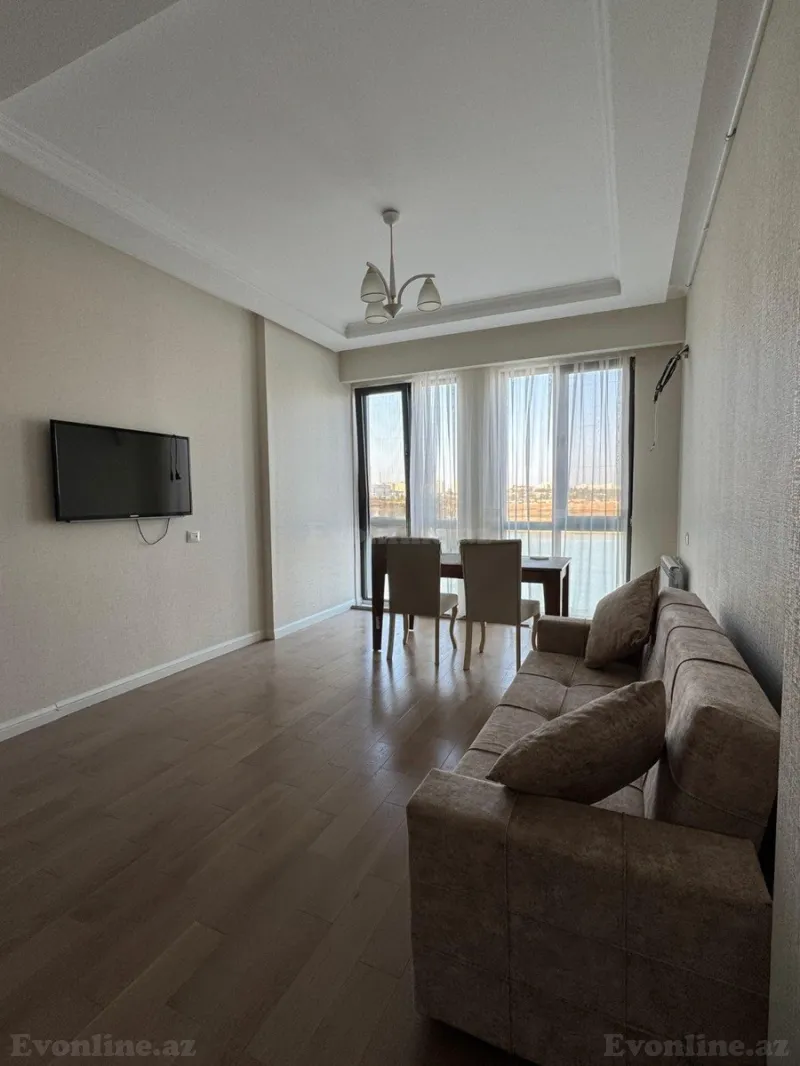 Kirayə verilir 2 otaqlı Mənzil Yeni tikili 50 m² Yasamal - şəkil 4