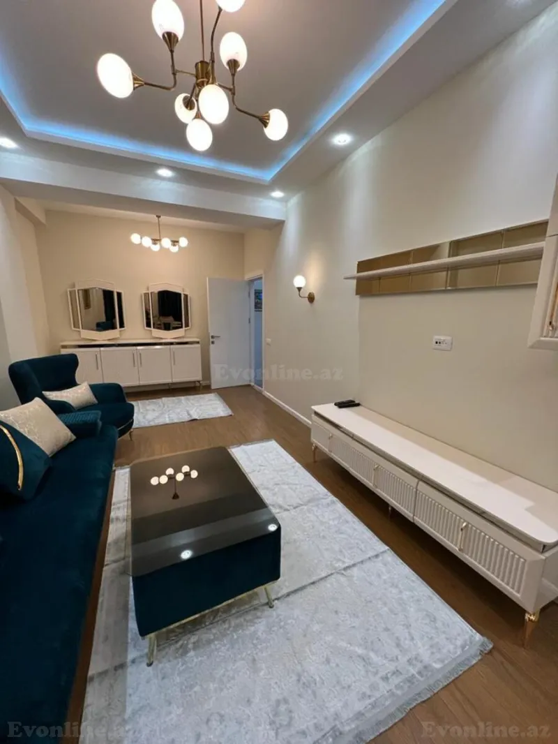 Kirayə verilir 3 otaqlı Mənzil Yeni tikili 135 m² İnşaatçılar m. - şəkil 3