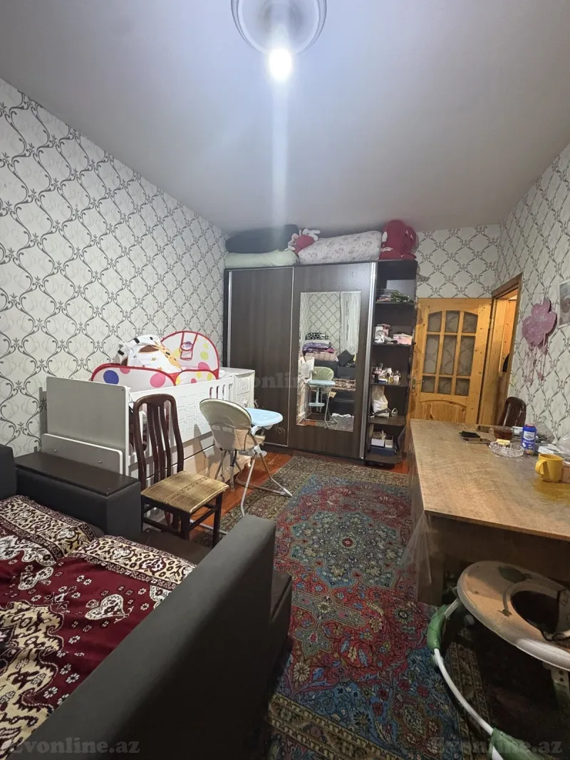 Satılır 1 otaqlı Mənzil Köhnə tikili 35 m² Memar Əcəmi m. - şəkil 3