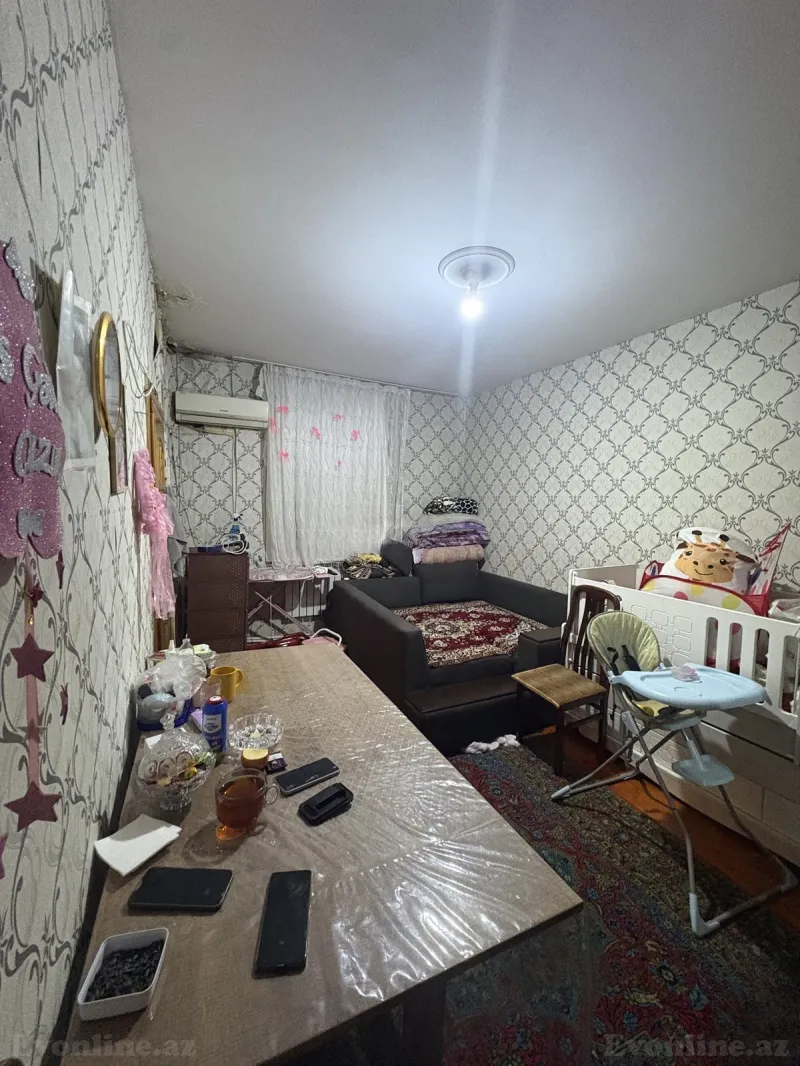 Satılır 1 otaqlı Mənzil Köhnə tikili 35 m² Memar Əcəmi m. - şəkil 7