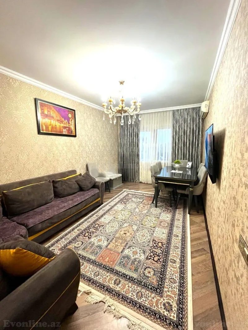 Satılır 2 otaqlı Mənzil Köhnə tikili 55 m² Yeni Günəşli - şəkil 2