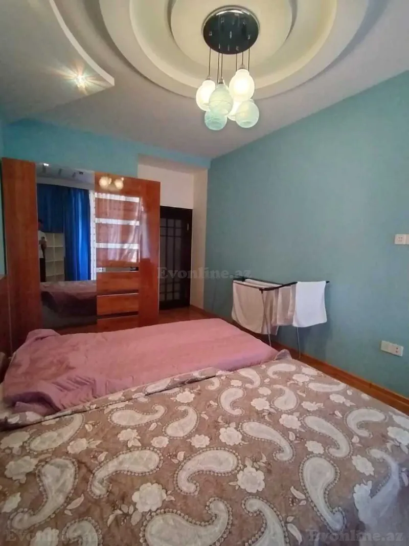 Kirayə verilir 3 otaqlı Mənzil Yeni tikili 200 m² Nəsimi r. - şəkil 4
