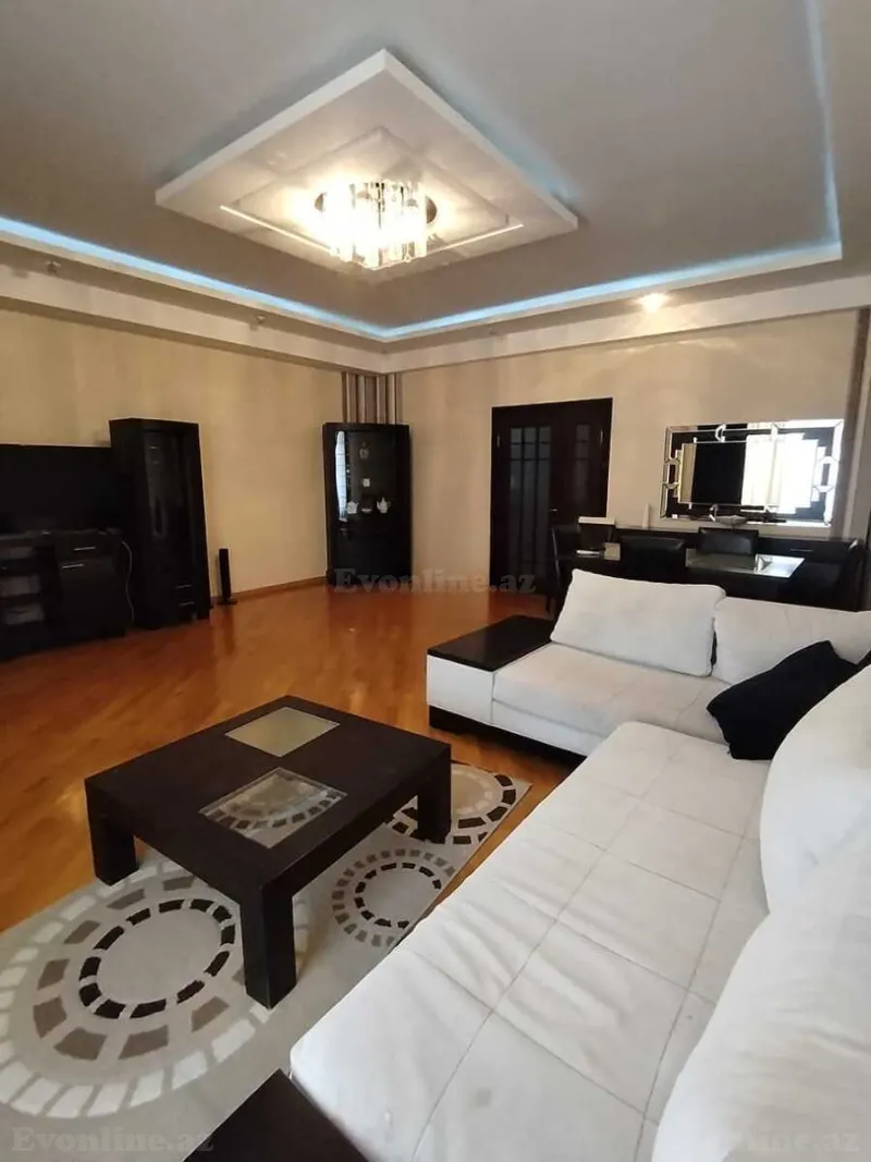 Kirayə verilir 3 otaqlı Mənzil Yeni tikili 200 m² Nəsimi r. - şəkil 6