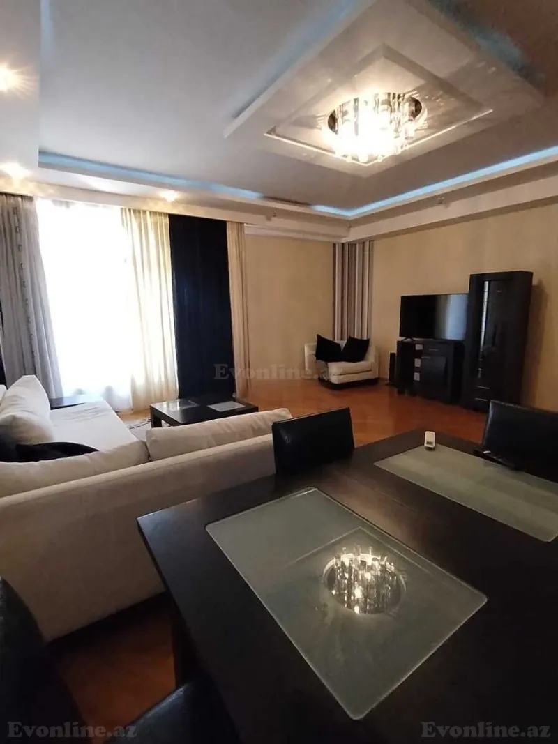 Kirayə verilir 3 otaqlı Mənzil Yeni tikili 200 m² Nəsimi r. - şəkil 7