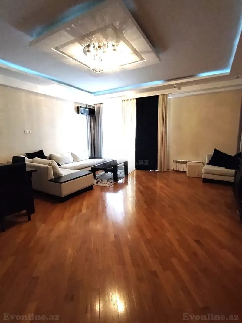 Kirayə verilir 3 otaqlı Mənzil Yeni tikili 200 m² Nəsimi r. - şəkil 8