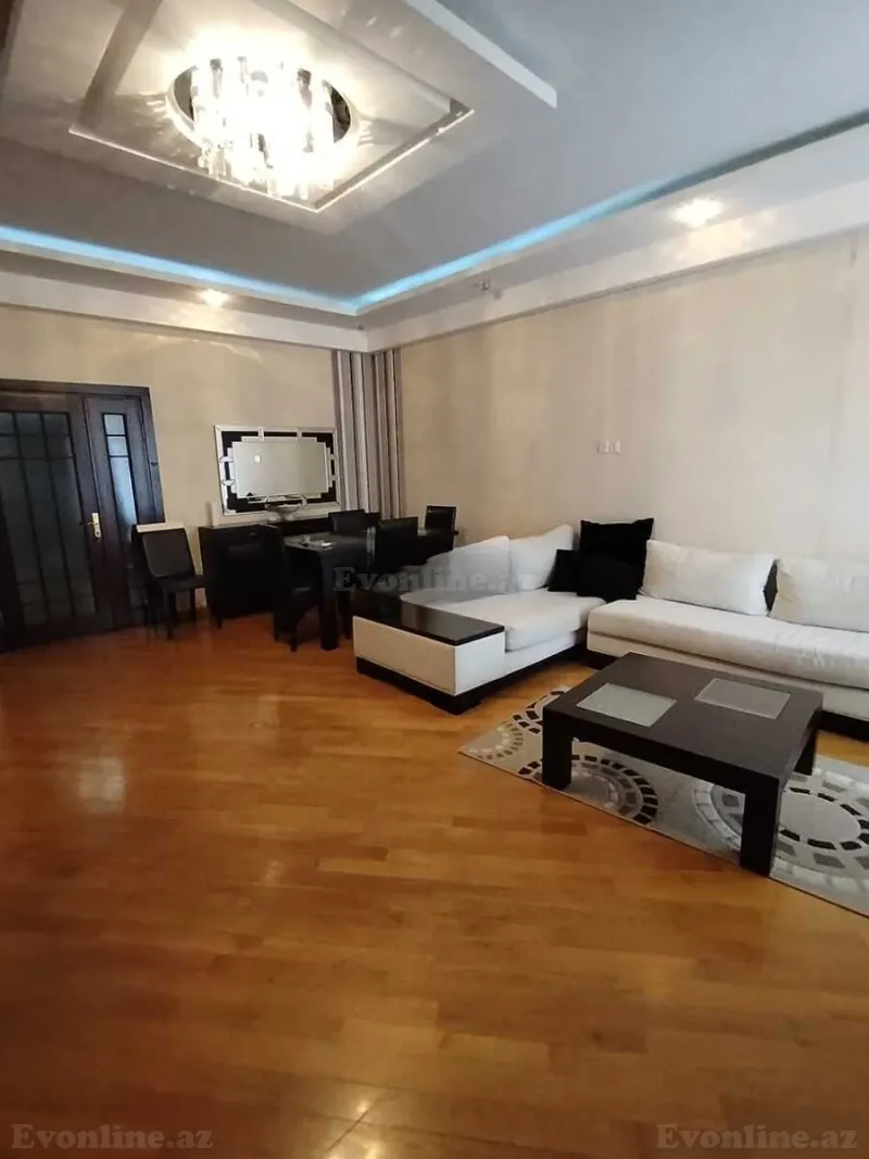 Kirayə verilir 3 otaqlı Mənzil Yeni tikili 200 m² Nəsimi r. - şəkil 9