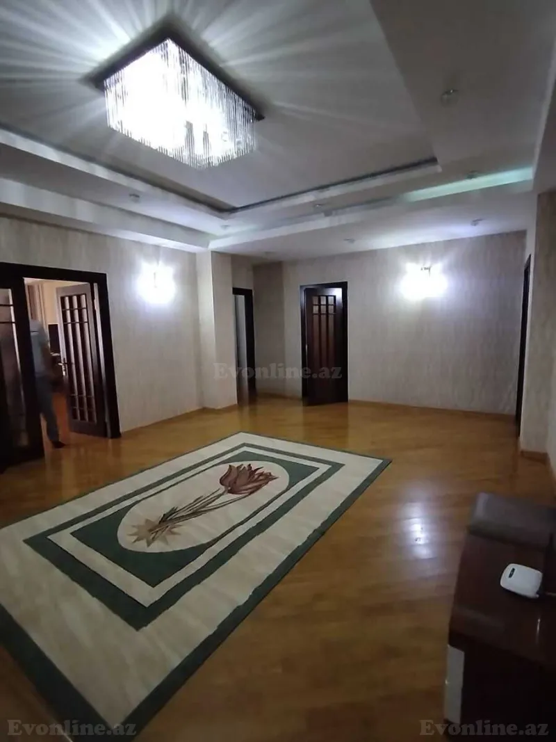 Kirayə verilir 3 otaqlı Mənzil Yeni tikili 200 m² Nəsimi r. - şəkil 14