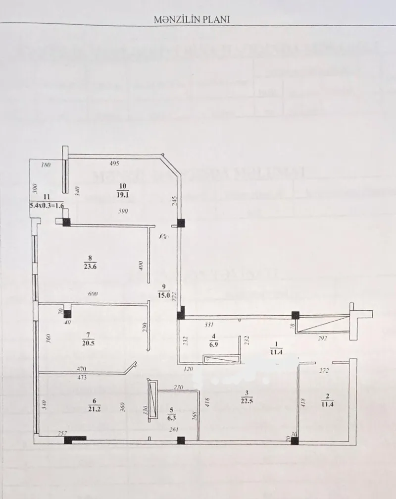 Satılır 4 otaqlı Mənzil Yeni tikili 175 m² Nəriman Nərimanov m. - şəkil 2