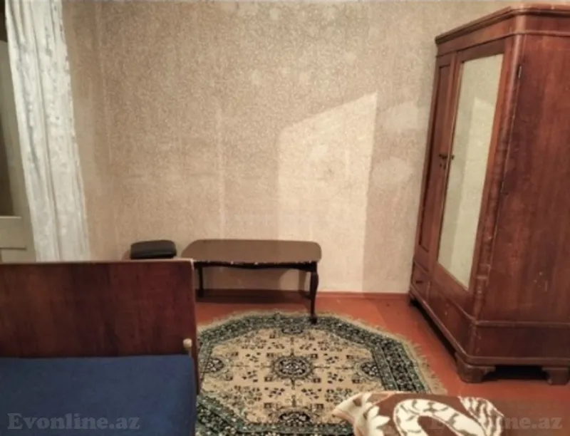 Kirayə verilir 2 otaqlı Həyət evi 40 m² Nəsimi r. - şəkil 2