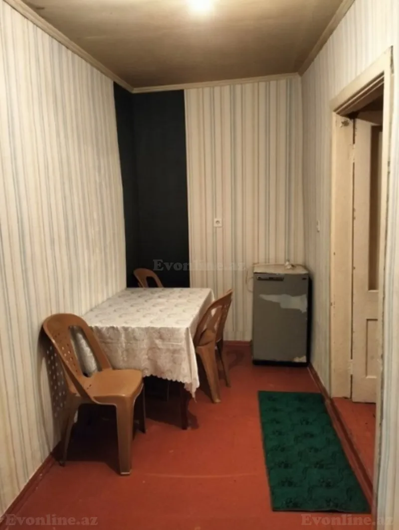 Kirayə verilir 2 otaqlı Həyət evi 40 m² Nəsimi r. - şəkil 3