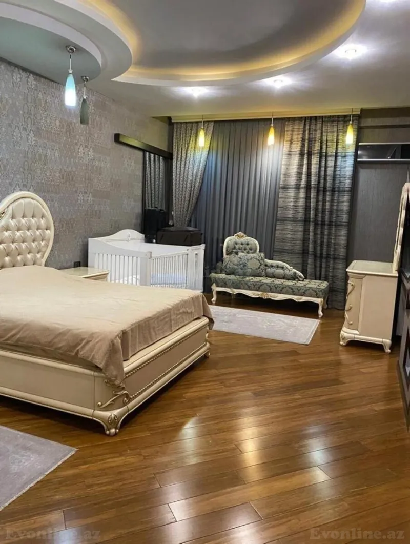 Satılır 3 otaqlı Mənzil Yeni tikili 155 m² İnşaatçılar m. - şəkil 2