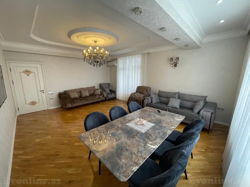 Kirayə verilir 3 otaqlı Mənzil Yeni tikili 140 m² Badamdar - şəkil 6