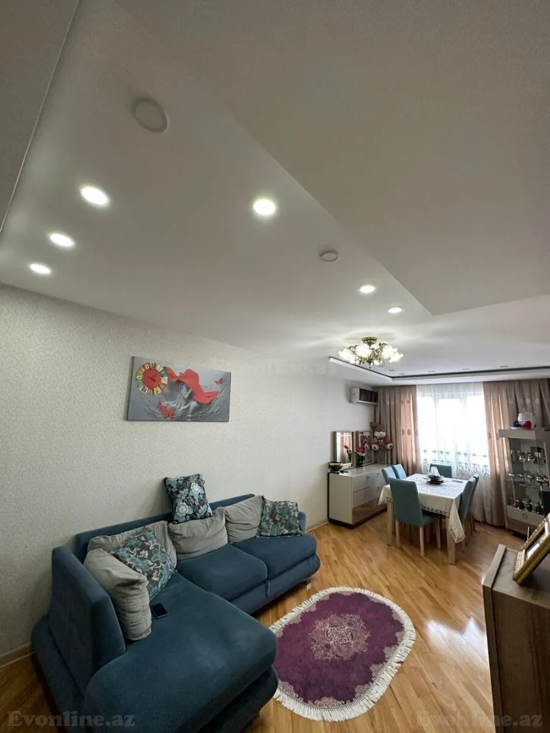Satılır 3 otaqlı Mənzil Yeni tikili 102 m² Nəriman Nərimanov m. - şəkil 2
