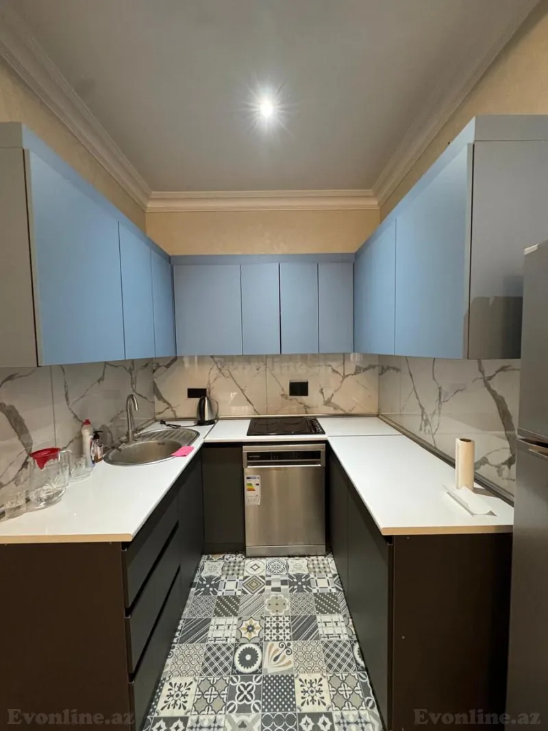 Kirayə verilir 3 otaqlı Mənzil Yeni tikili 85 m² Nizami m. - şəkil 3