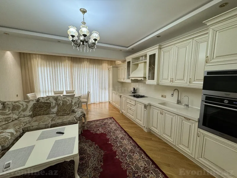 Kirayə verilir 3 otaqlı Mənzil Yeni tikili 98 m² Xətai r. - şəkil 3