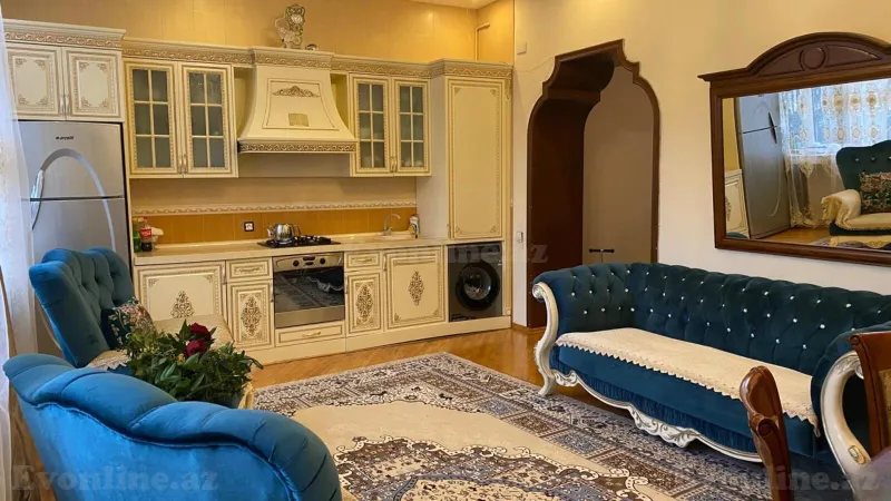 4 otaqlı Mənzil 120 m² Nəriman Nərimanov m. Kirayə verilir