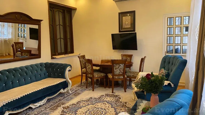 Kirayə verilir 4 otaqlı Mənzil Köhnə tikili 120 m² Nəriman Nərimanov m. - şəkil 3