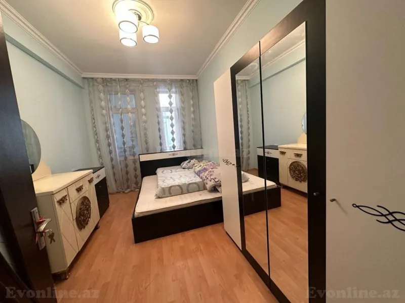 Kirayə verilir 2 otaqlı Mənzil Yeni tikili 60 m² Memar Əcəmi m. - şəkil 3