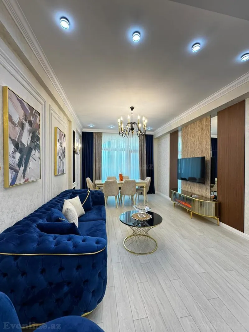 Satılır 3 otaqlı Mənzil Yeni tikili 112 m² Nəsimi r. - şəkil 3