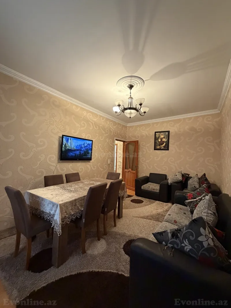 Satılır 3 otaqlı Mənzil Köhnə tikili 90 m² Yeni Yasamal - şəkil 2